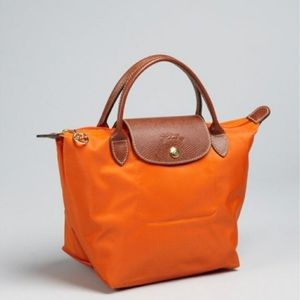 Longchamp Le Pliage small orange
